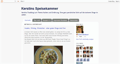 Desktop Screenshot of kerstins-speisekammer.com