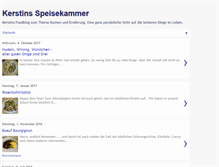Tablet Screenshot of kerstins-speisekammer.com